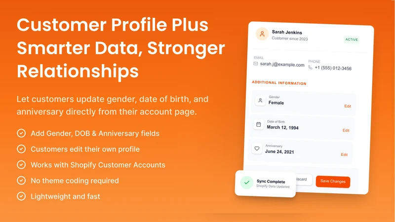 Customer Profile Plus