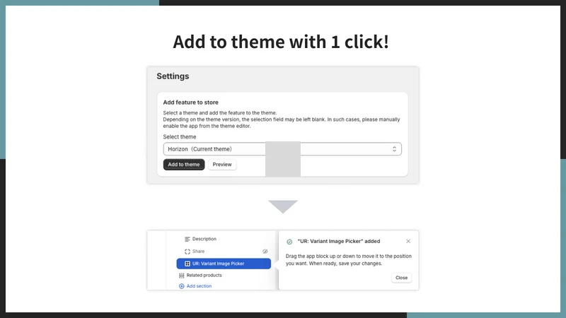 UR:Variant Image Picker｜Swatch
