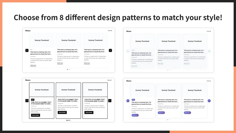UR: Blog Slider & Carousel