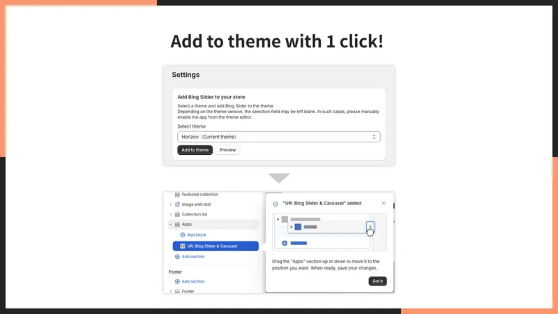 UR: Blog Slider & Carousel