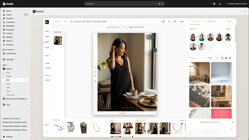 Redeux: AI Product Photography