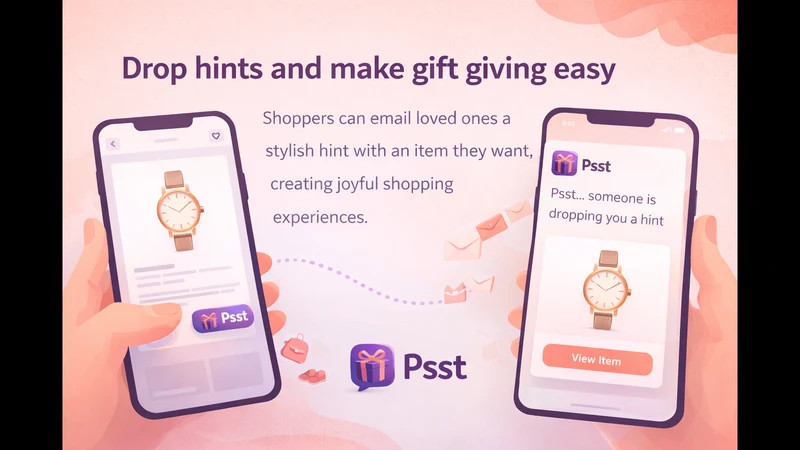 Psst ‑ Email Hint Purchasing