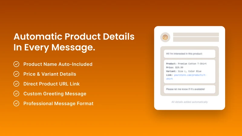 WhatsApp Order Button