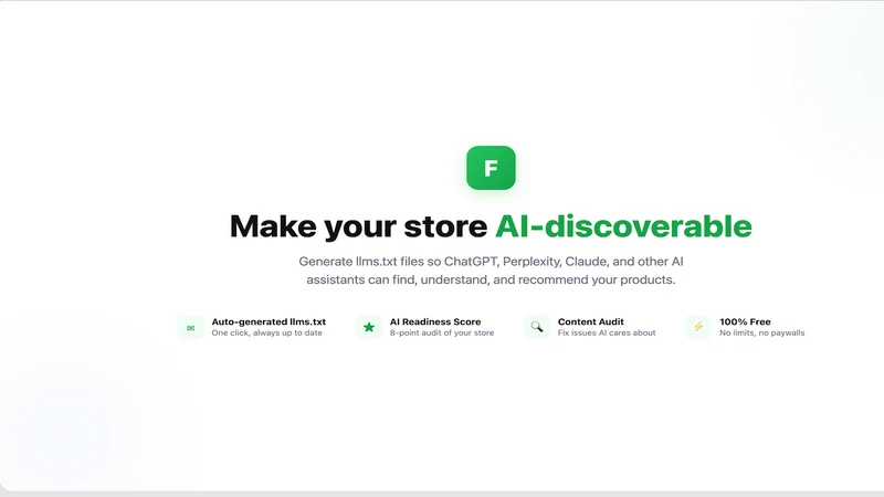 FoundGPT: AI Visibility & AEO