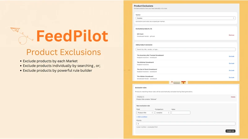 FeedPilot: Multi‑Market Feeds