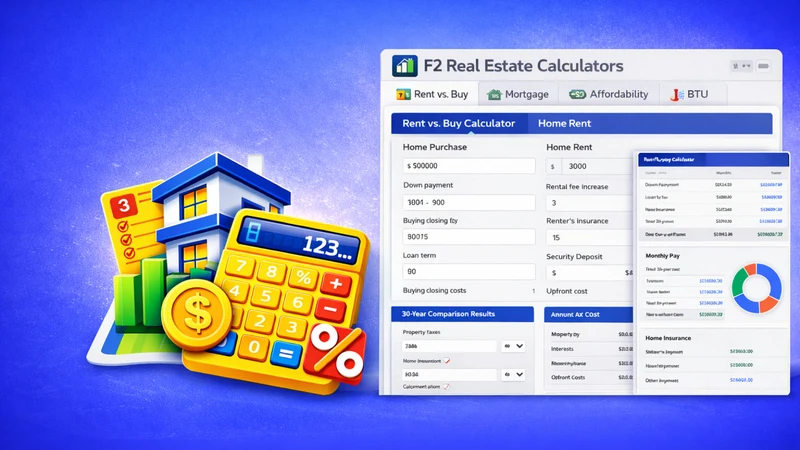 F2 Real Estate Calculators