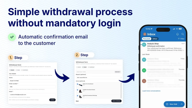 Revoq ‑ EU Withdrawal Button