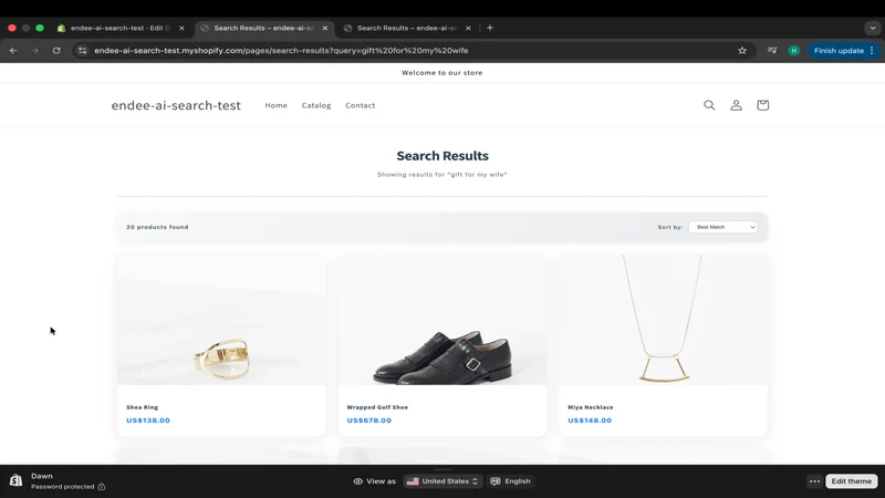 Endee AI Search