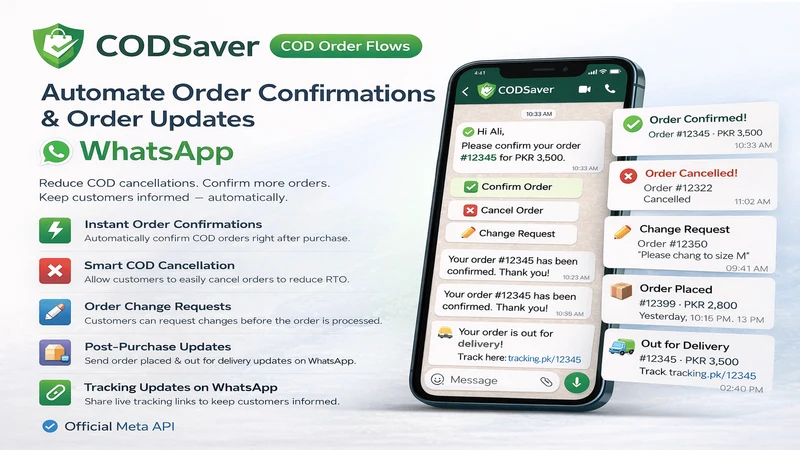 CODSaver: WhatsApp Automation
