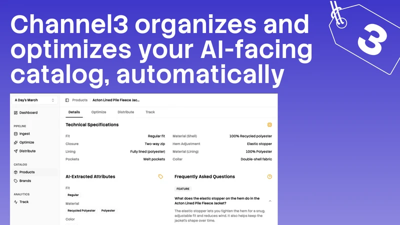 Channel3 – Get AI Sales