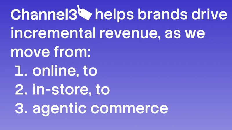 Channel3 – Get AI Sales