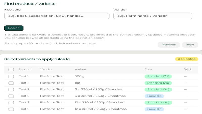 Farmfetch Delivery Date Picker