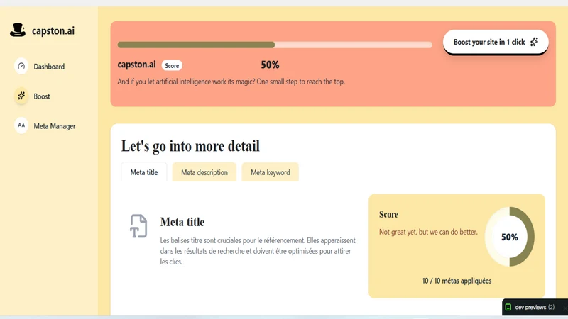 Capston AI GEO SEO Optimizer