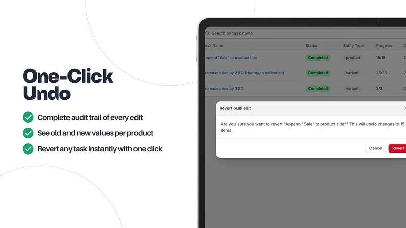 Edify ‑ Bulk Product Editor