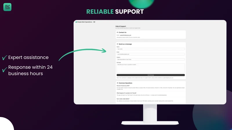 Simple Bulk Operations ‑ GB