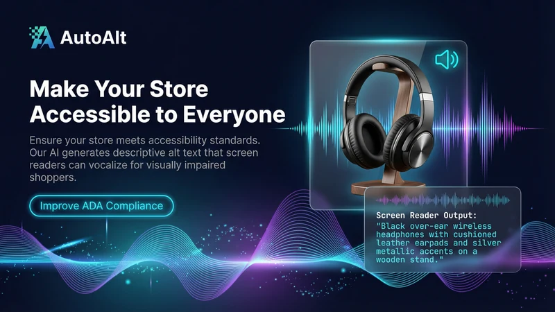 AutoAlt ‑ AI Alt Text