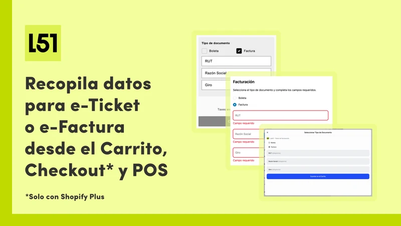Datos eTicket/eFactura Uruguay