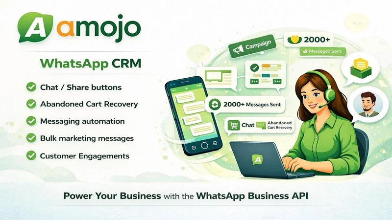 Amojo: Automation for WhatsApp