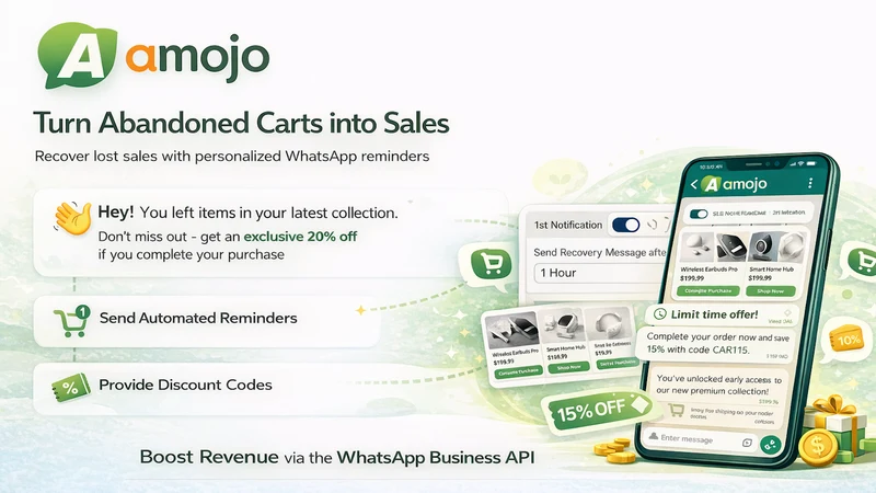 Amojo: Automation for WhatsApp