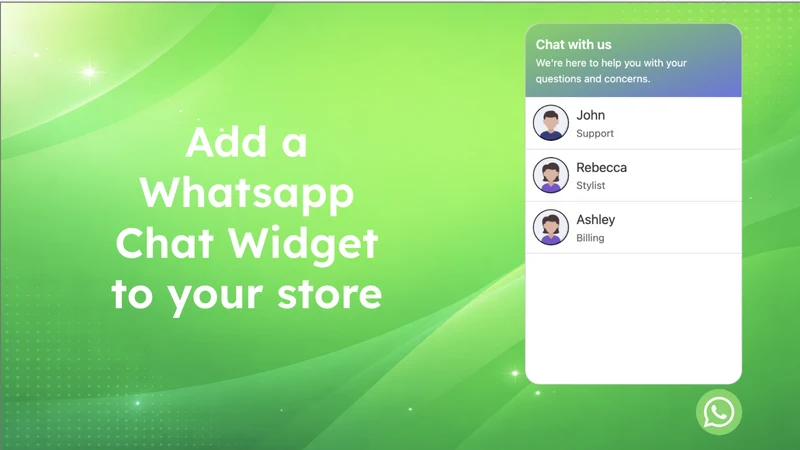 Halo: Whatsapp Chat Button