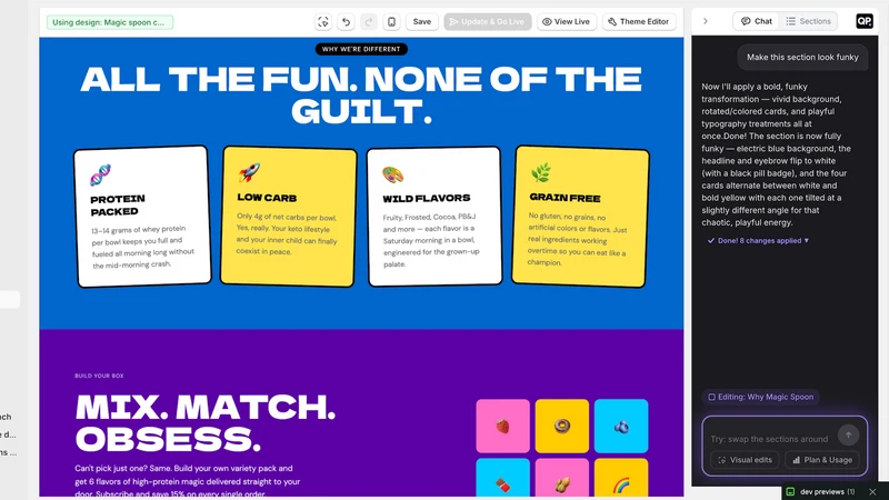 QuickPages AI Page Builder