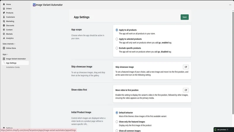 Image Variant Automator