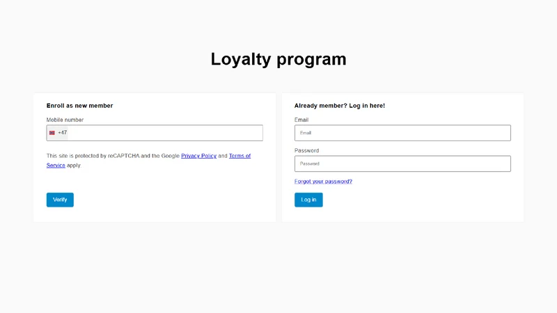 Diller Loyalty App