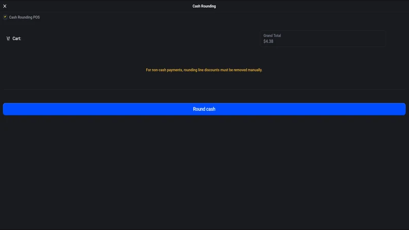 Roundly – Cash Rounding POS
