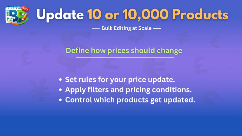 Bulk Price Edit