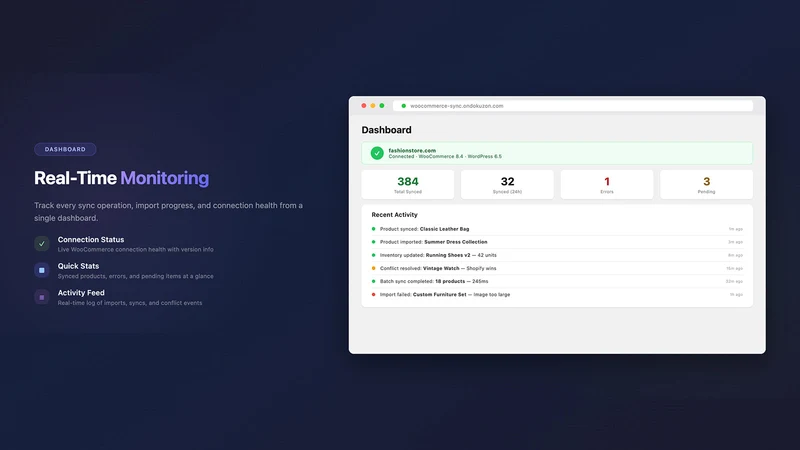 WooSync Woocommerce Import
