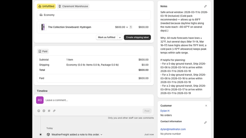 WeatherFreight