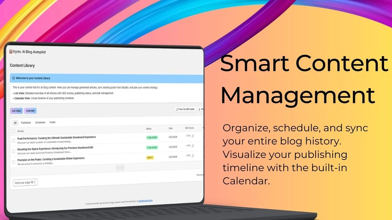 Vyrlo: AI Blog Autopilot