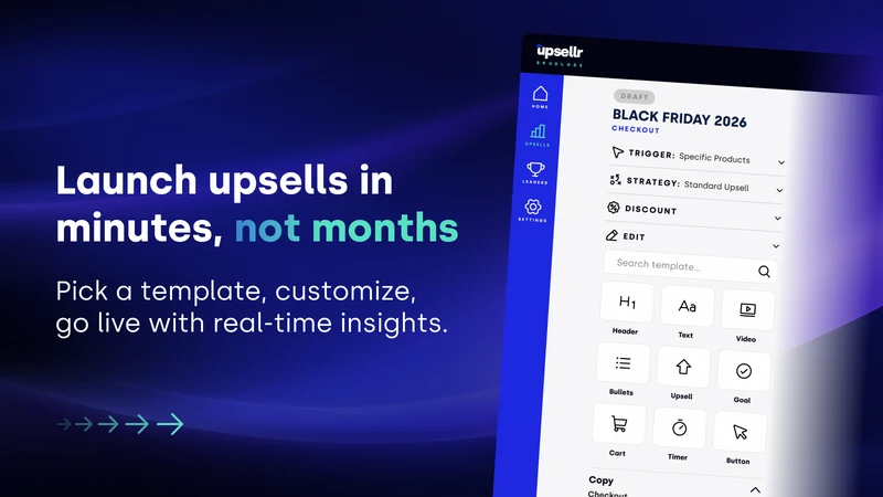 Upsellr: All‑In‑One Upsells