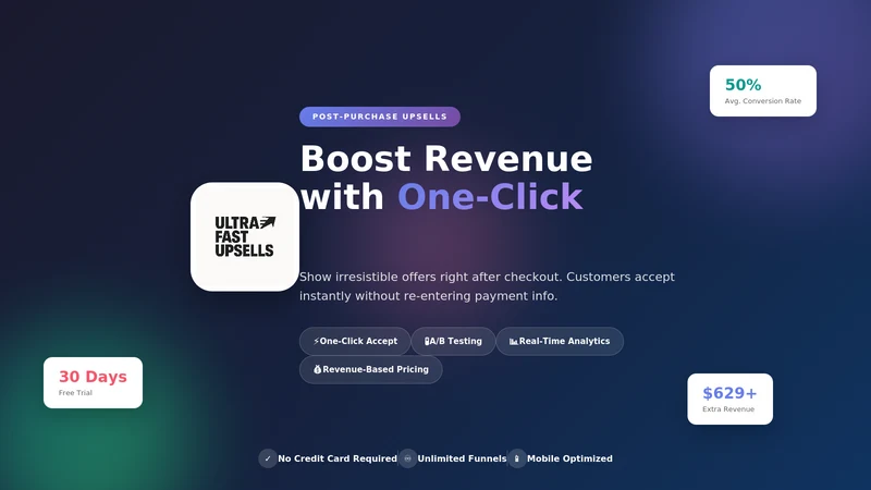 Ultra Fast Upsells