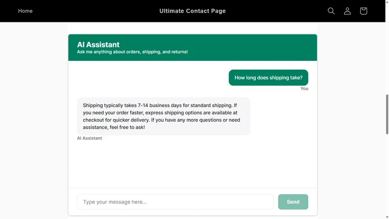 Ultimate Contact Page