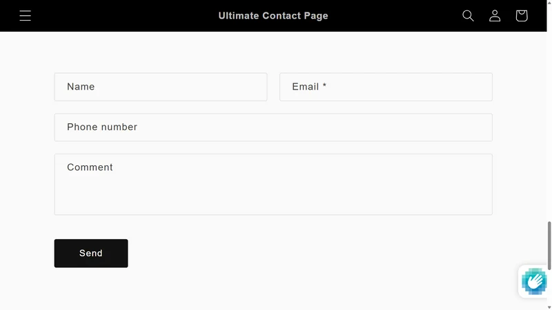 Ultimate Contact Page