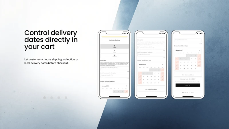 TruBytes Delivery Date Manager