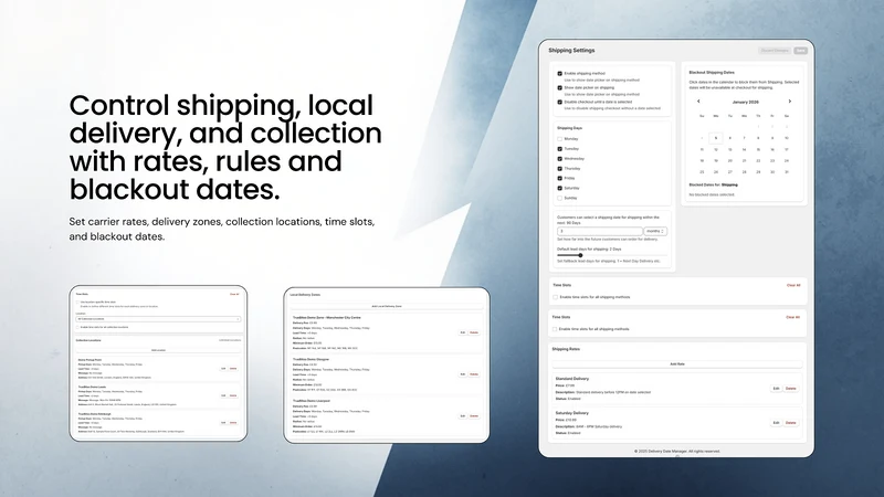 TruBytes Delivery Date Manager