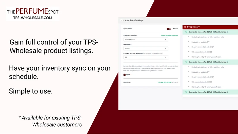 TPS‑Wholesale Inventory Sync