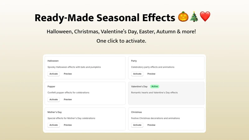 AppTitan Easter Effect
