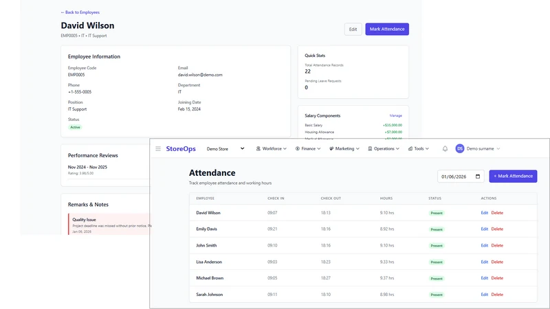 StoreOps ‑ Operations Platform