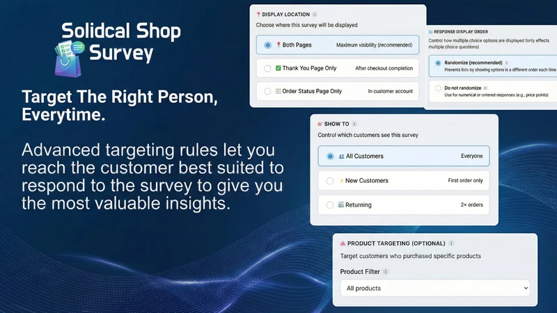 Solidcal Shop Survey