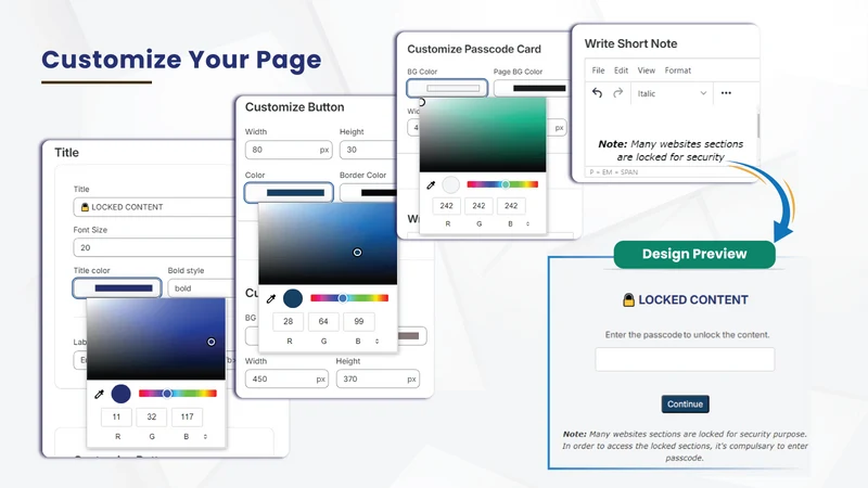 SHOPLOCK Login Required