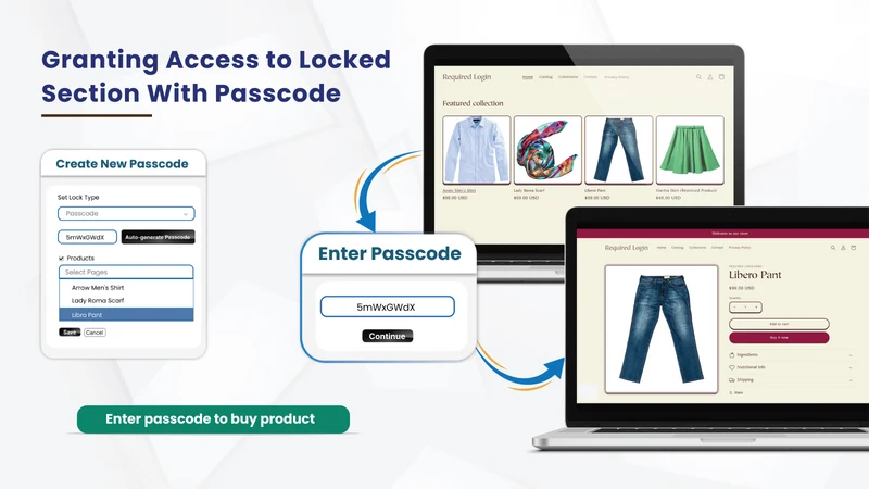SHOPLOCK Login Required