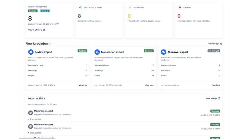 Sentimo – AI Review Replies