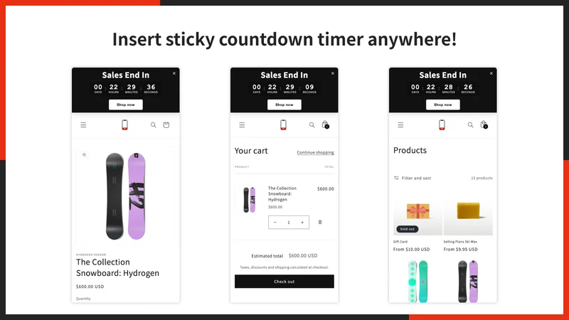 UR: Countdown Timer Bar
