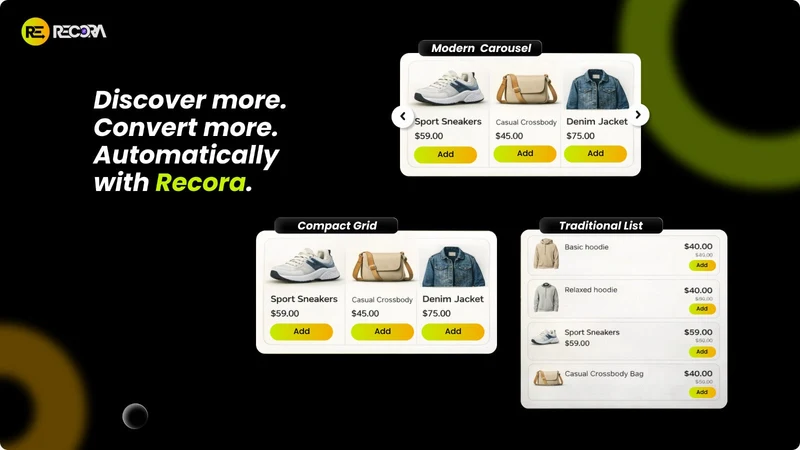 Recora Recommendation Engine
