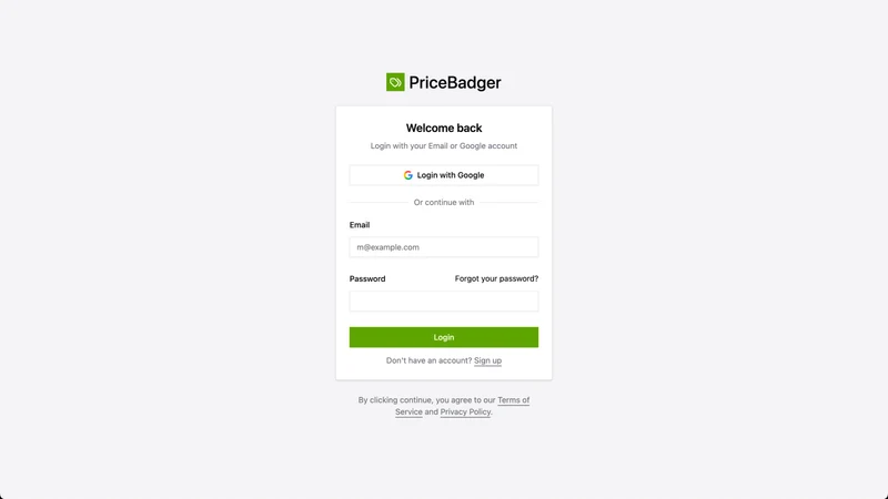 PriceBadger