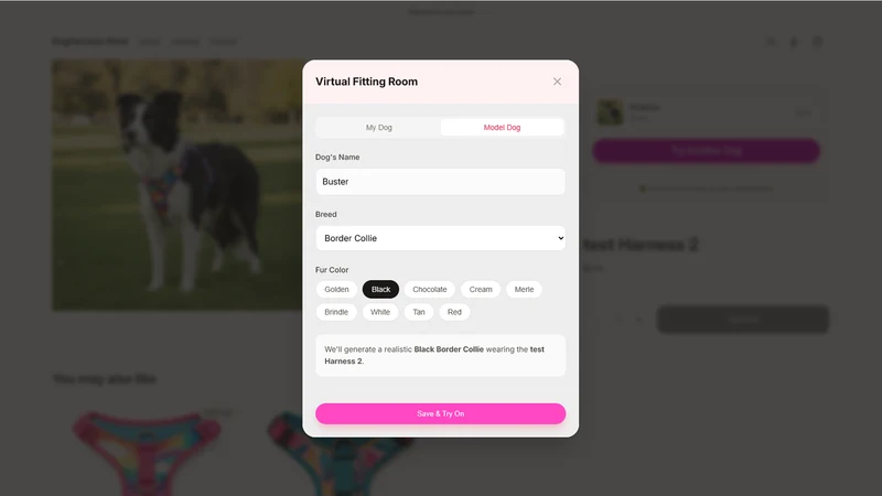 Pawfect Fit: Virtual Try‑On