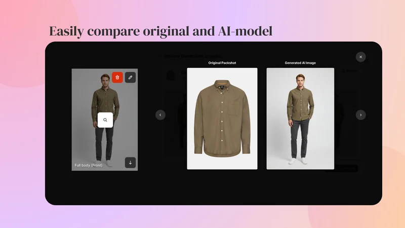 PackScene ‑ AI model images
